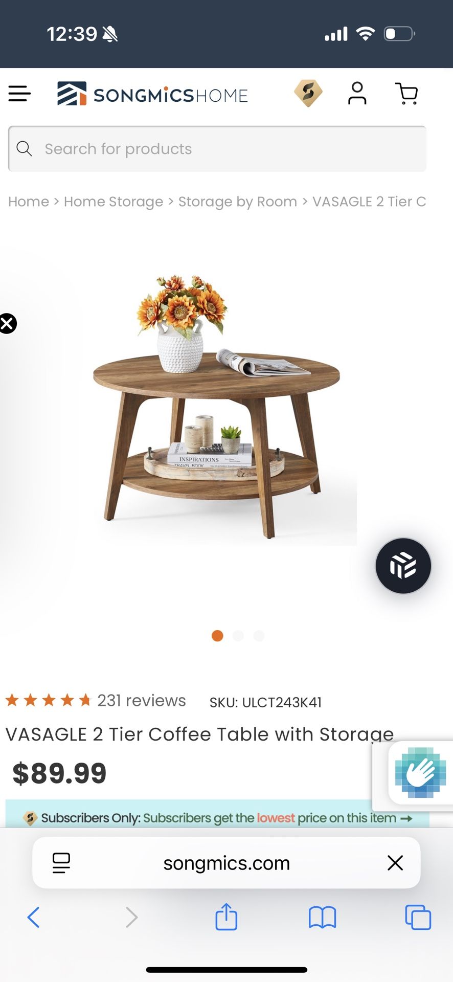 Coffee Table