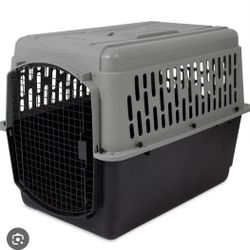 Large Plastic Dog Crate