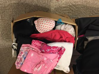 3 boxes girls/boys clothes