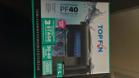 Top fin silent steam PF 40 power filter