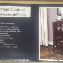 Wine Storage Cabinet Brand New In Box