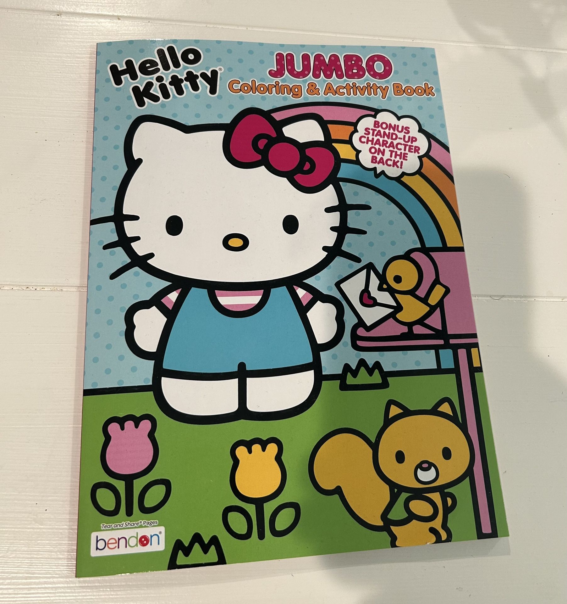 Hello Kitty Jumbo Coloring Book Perfect For Easter