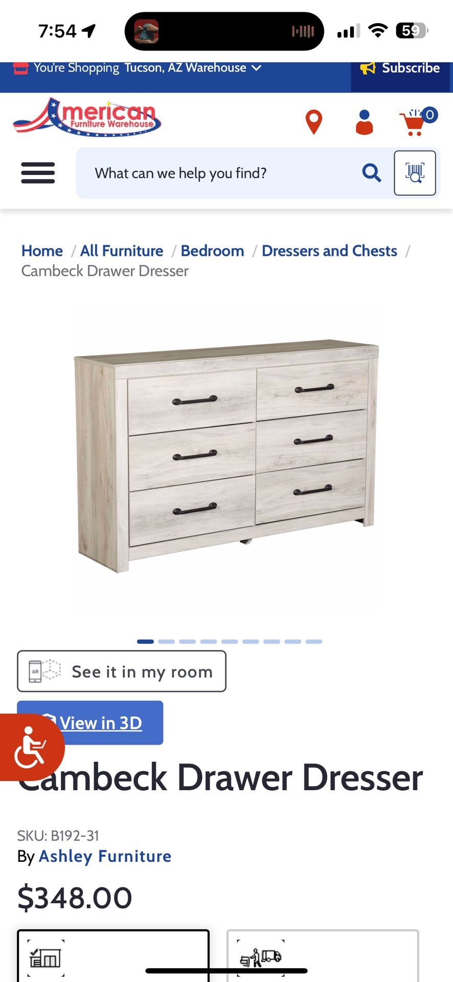 Dresser Set