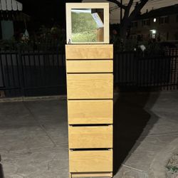 Tall Vanity Dresser With Mirror 