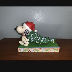 Snoopy Christmas Statue from Hallmark Peanuts Charlie Brown