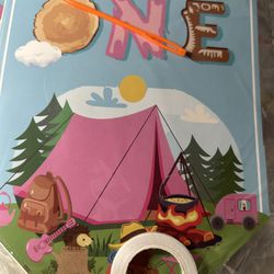 Camping Birthday Theme for 1 Year Old