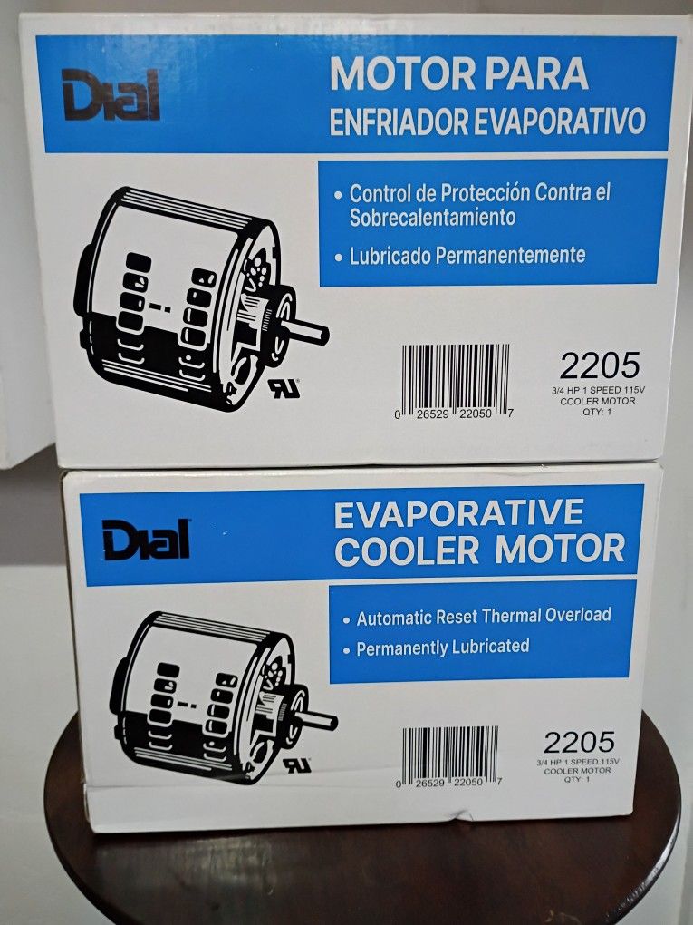 Evaporative cooler motor