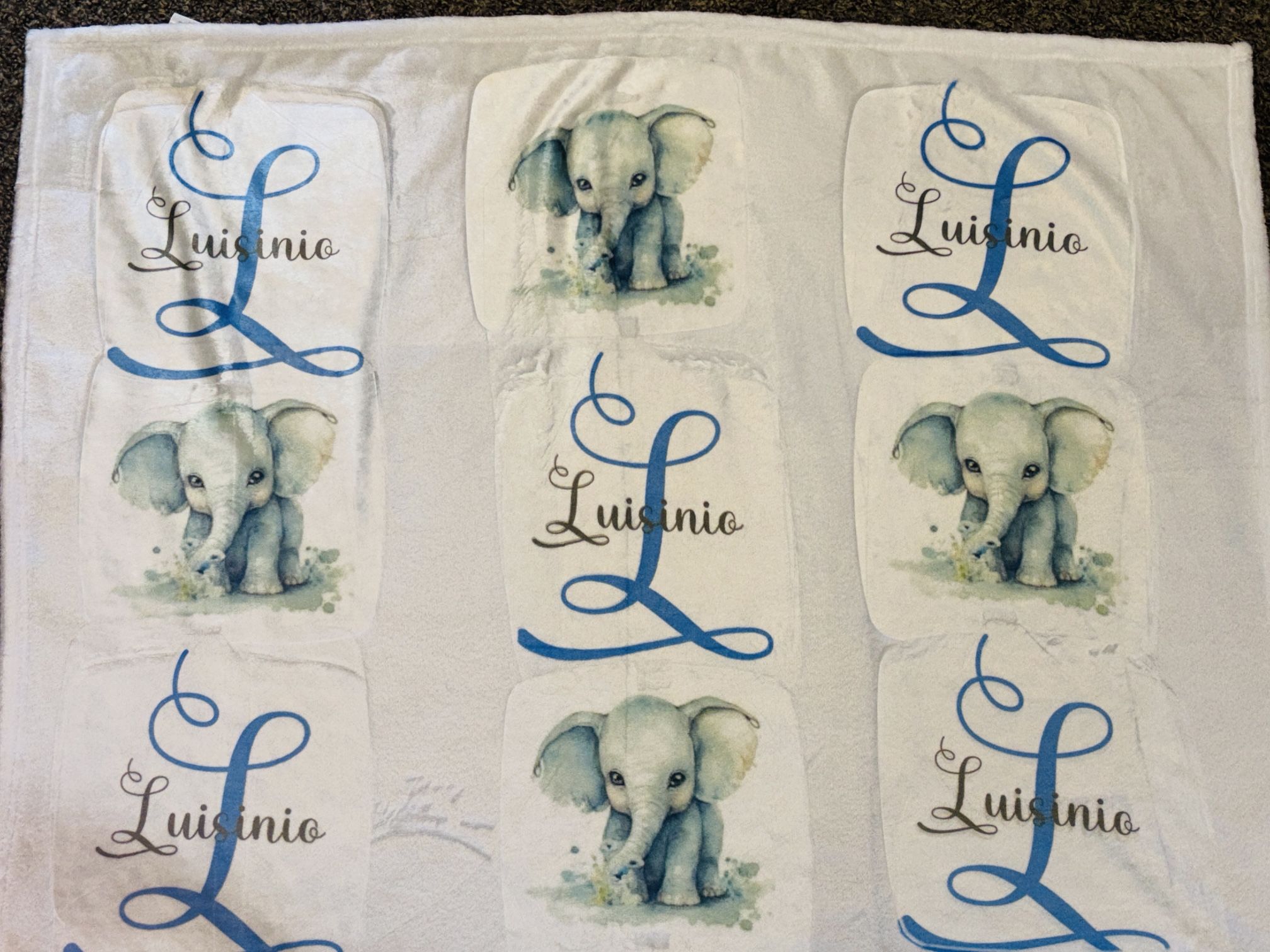 Custom Baby Blanket/onesie 