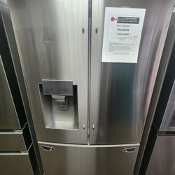 29 cu. ft. Smart MyColor InstaView Standard-Depth MAX 4-Door French Door Refrigerator in Stainless Steel