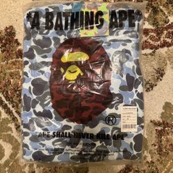 Bape Blue Camo Hoodie