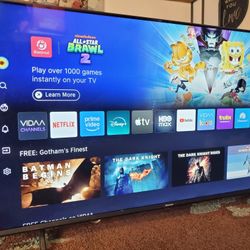 43" Hisiense Google Android Smart Tv 4k Great Condition Like New No Scratch Come With Remote 