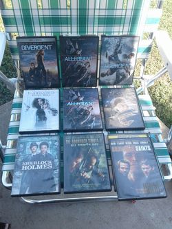 Movies $2ea or $15 for all