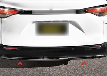 2021+ Toyota Sienna Black Bumper Strip Protector NEW