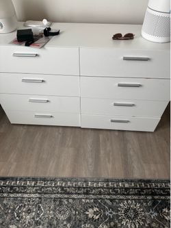 White dresser