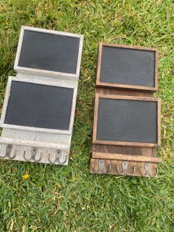 Home decor mail holder / chalk board/ key holder