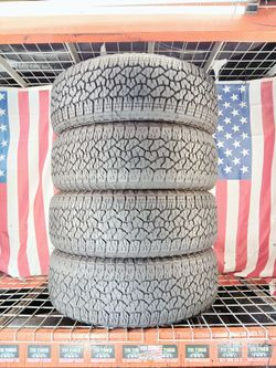 ✅ 4 USED TIRES LT275/6R20 GOODYEAR WRANGLER TRAILRUNNER AT HIGH-TERRAIN TRUCK JEEPS 2756520 LOAD E