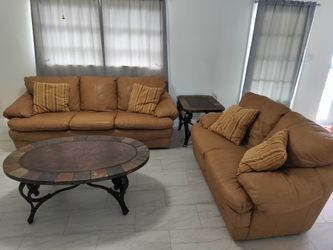 Couch and tables for sale