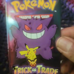 Special Halloween pokemon trading cards