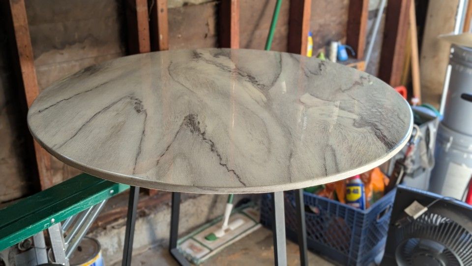 Beautiful Marble Dining Table - Excellent Condition 