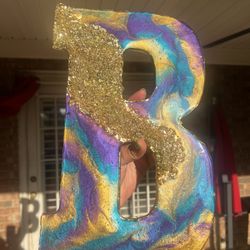 Resin Letter “B”