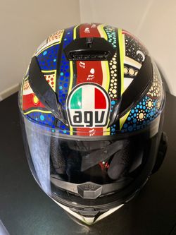 AGV K1/K3 SV Valentino Rossi Dreamtime Fullface Helmet (L - XXL) for Sale  in Johns Creek, GA - OfferUp