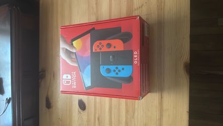 Nintendo Switch OLED Neon Blue/Red