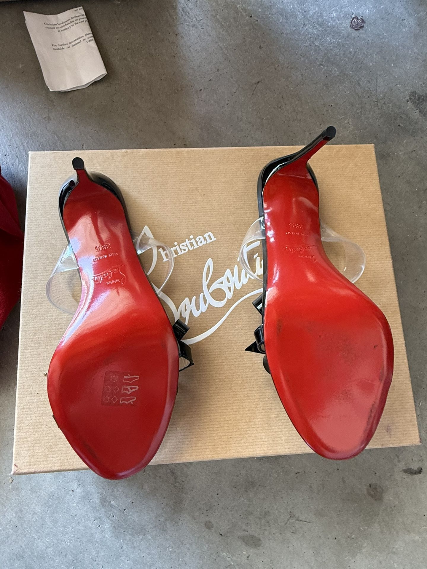 Christian Louboutin Red Bottom Heels Women’s Size 8