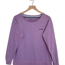 Patagonia Mountain Climbing Graphic Long Sleeves Purple Size M 