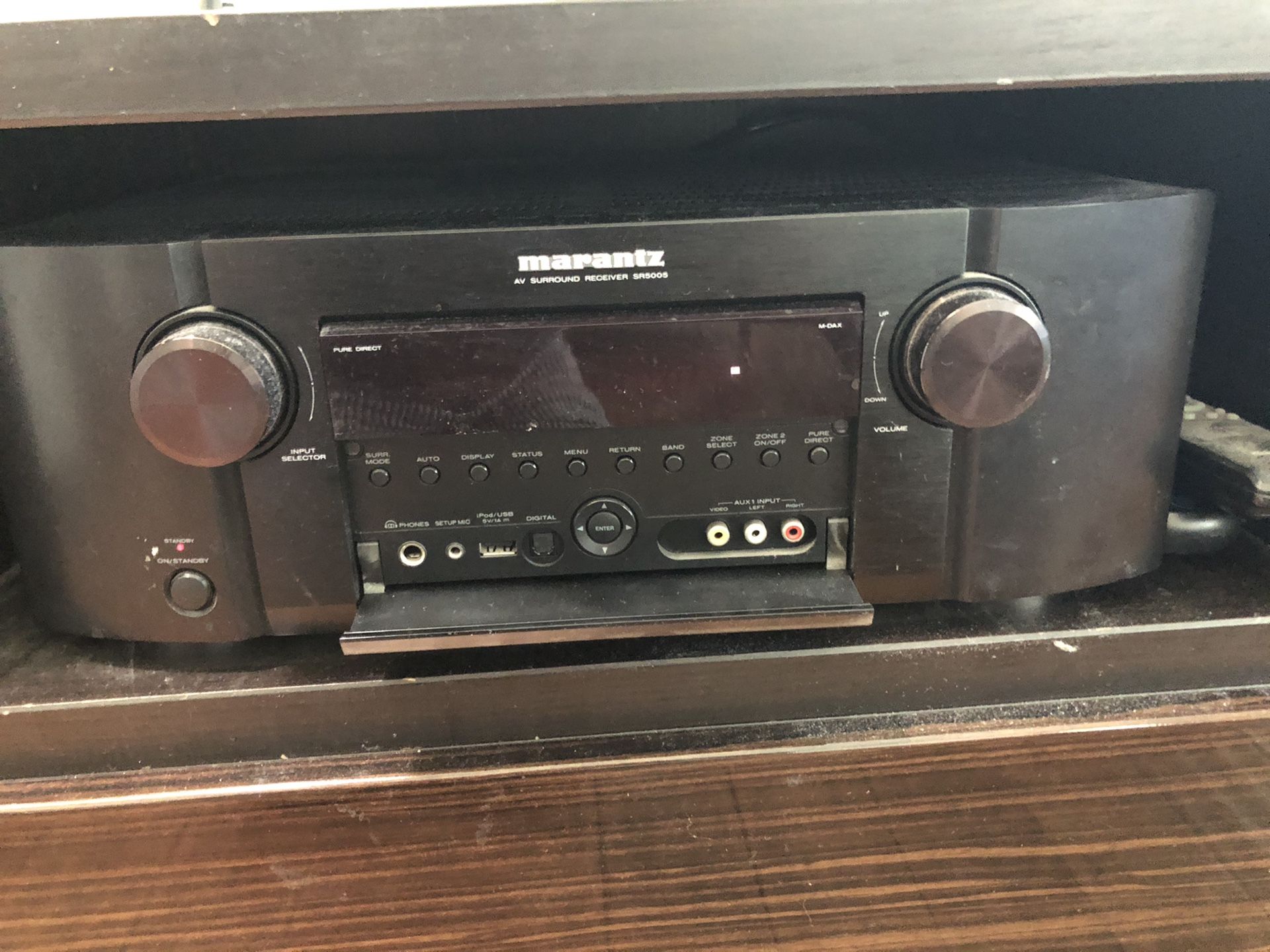 Marantz Tuner with Bose Surround stereo and subwoofer