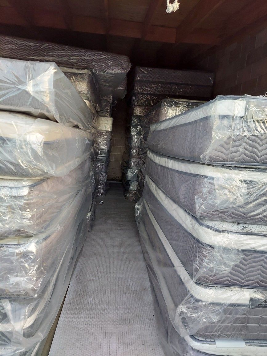 WE HAVE ALL SIZES MATTRESS AND BOX SPRING BRAND NEW