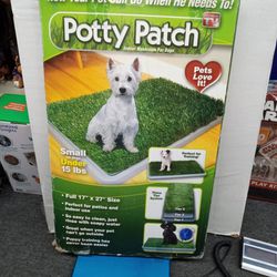 Potty Patch Indoor Washroom For Dogs Small For Dogs Under 15 Lb 17x27 Size
