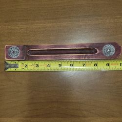 wood incense holder