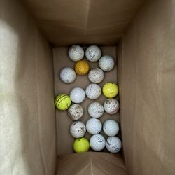 Bag Of 20 Golf Balls $5