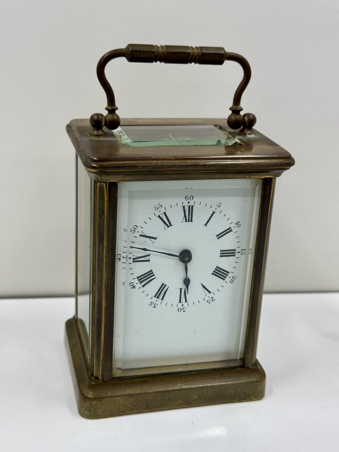 Antique French Family Carriage Clock Circa 1890's, Perfect Working Condition!