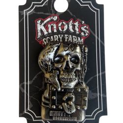 Knott's Berry Scary Farm Halloween Haunt 50th Anniversary Pin 2023 Tiki Mug