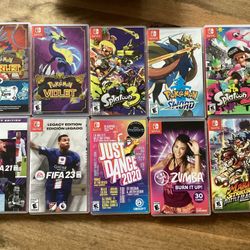 Nintendo Switch Assorted Games