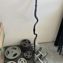 Weights And Bench For Sale 