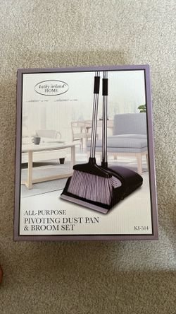 New Dust Pan and Broom Set
