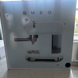 Smeg Coffee Machine Black Color 