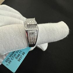 Silver Men’s Ring Size 11