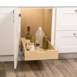Soft-Close Wood Drawer Box Pull-Out Cabinet Organizer