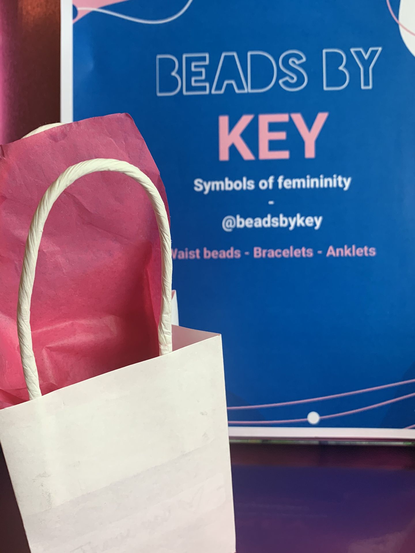 BEADS BY KEY! Waist beads - bracelets - anklets