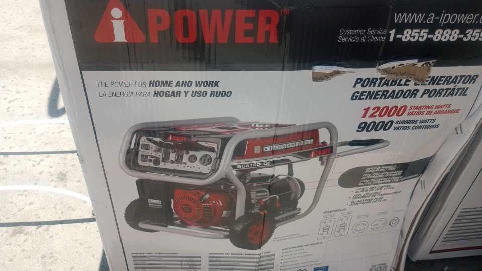 Generator Ipower New 12000watt