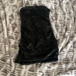 Forever 21 Leather Dress