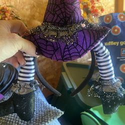 Witch  headband with legs
