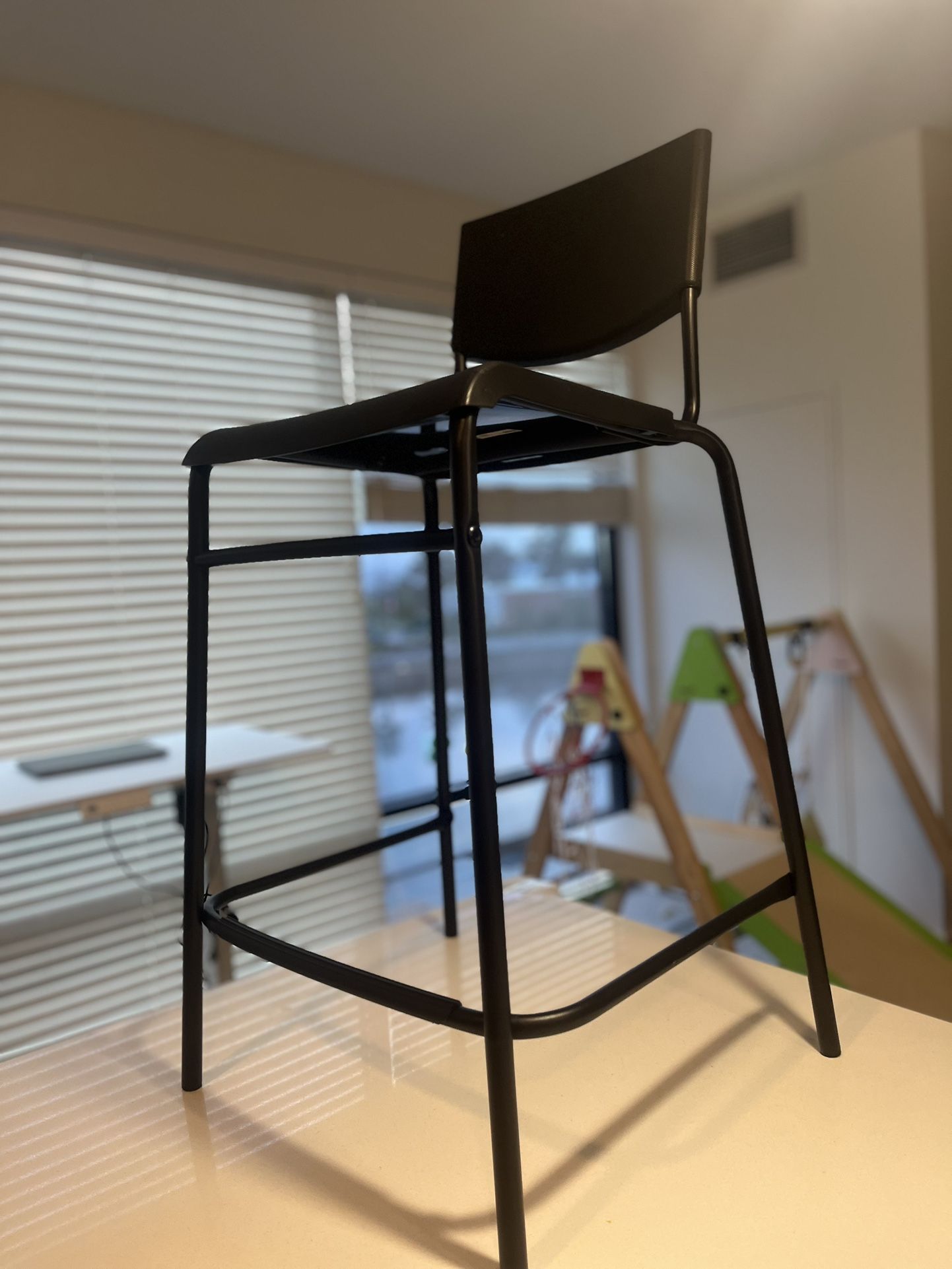 Bar stool with backrest | Ikea