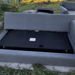 Sectional Couch Sofa Pullout Bed