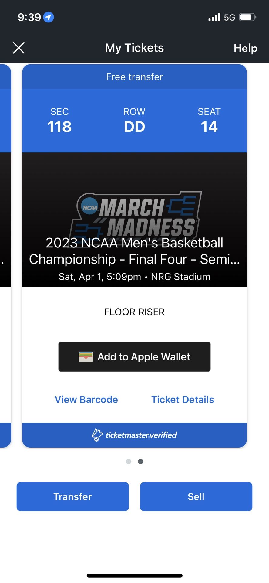 Final Four Tickets
