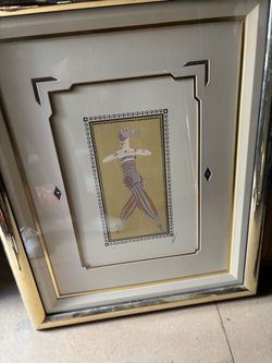 Erté “A Thousand and Second Night” Signed Serigraph 264/300 Framed 1990