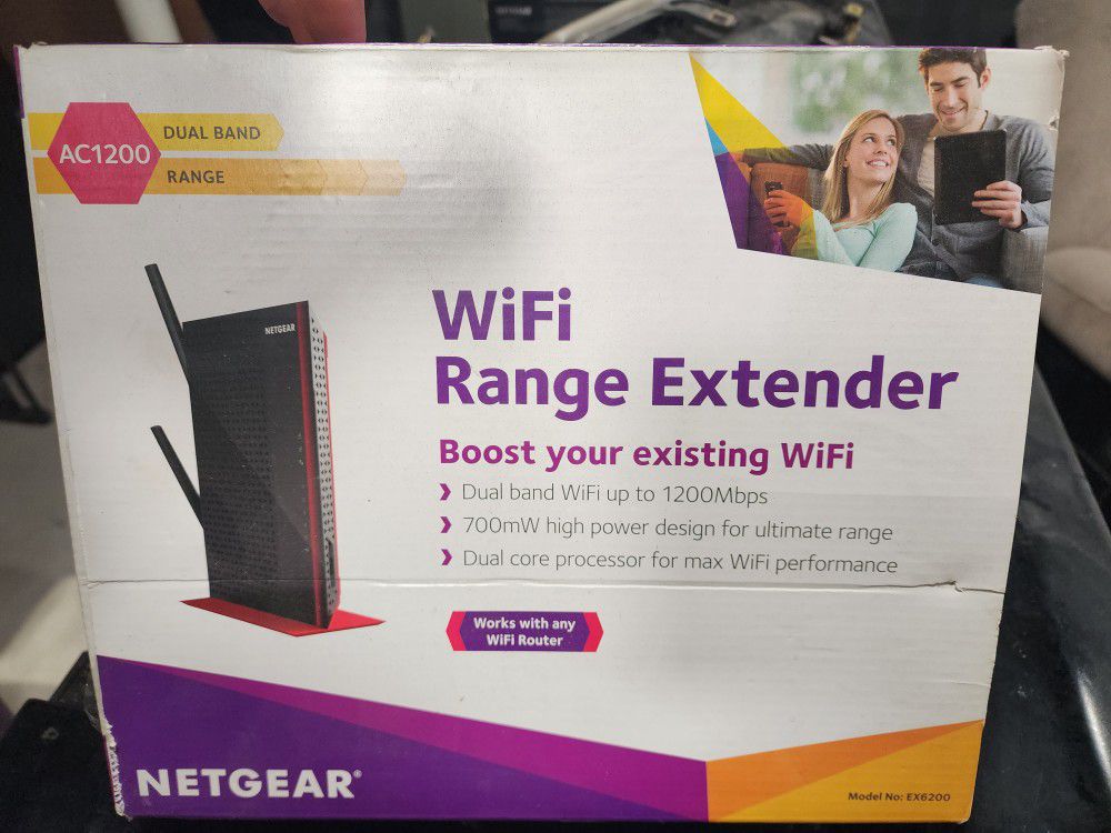 Netgear WiFi Range Extender EX6200 